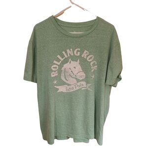 Rolling Rock Graphic Tee Size Medium & XL